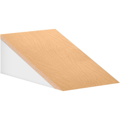 Salsbury Sloping Hood 33353 - for 18"D Designer Wood Locker 12"W Maple