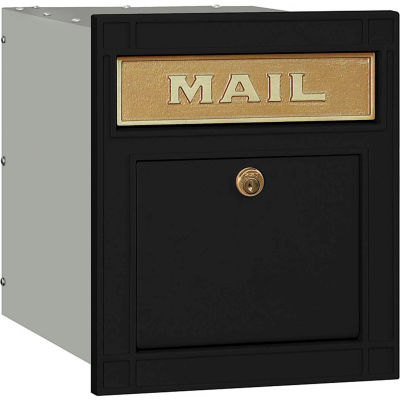 mailbox locking mounted recessed salsbury mailboxes globalindustrial