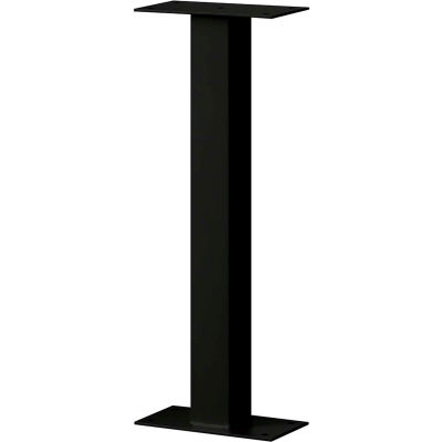 Standard Pedestal 4365BLK - Bolt Mounted, for Roadside Mailbox and Mail Chest, Black