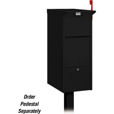 Mail Package Drop Locker 4375BLK - Black