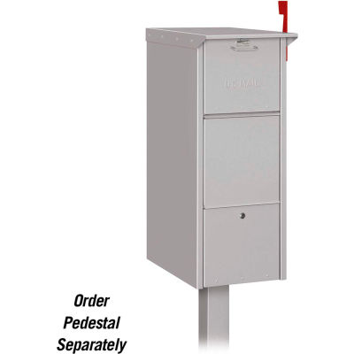 Mail Package Drop Locker 4375SLV - Silver