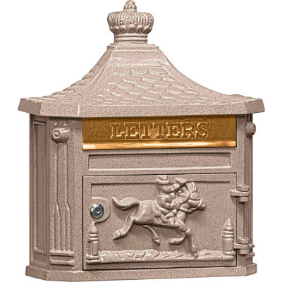 Victorian Mailbox 4460BGE - Surface Mounted Beige