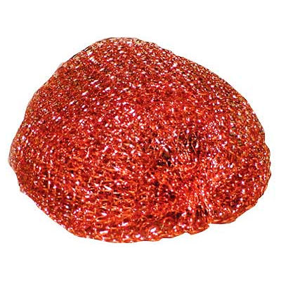 Scrubble Copper Mesh Scrubber, Copper, 72 Scrubbers - 3A