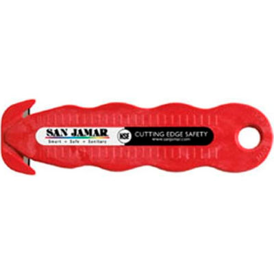 San Jamar KK403 - Klever Kutter Box Cutter, Red, NSF, 3 Pack