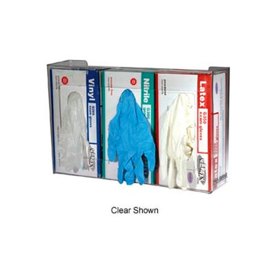 Disposable Glove Dispensers, 3 box capacity white