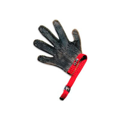 San Jamar MGA515L - 5 Finger, Stainless Steel Mesh, Cut Resistant Gloves, Large