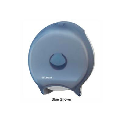 San Jamar® Classic Single 12" JBT Dispenser - Black - R6000TBK