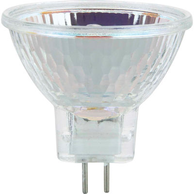 Sunlite 03175-SU 20MR11/GU4/NFL/12V 20W MR11 Mini Reflector Halogen Bulb, GU4 Base - Pkg Qty 6