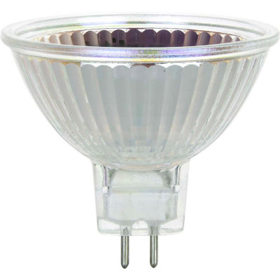 Sunlite 03213-SU 35MR16/FL/12V 35W MR16 Mini Reflector Halogen Bulb, GU5.3 Base - Pkg Qty 24