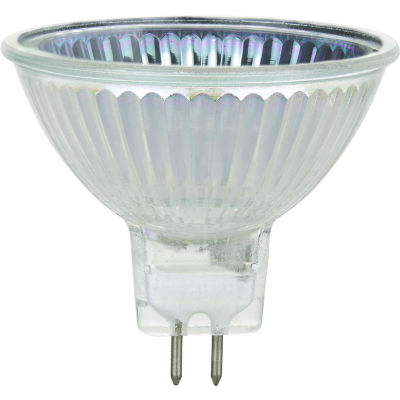 Sunlite 03243-SU 50MR16/CG/FL/12V 50W MR16 Mini Reflector Halogen Bulb ...