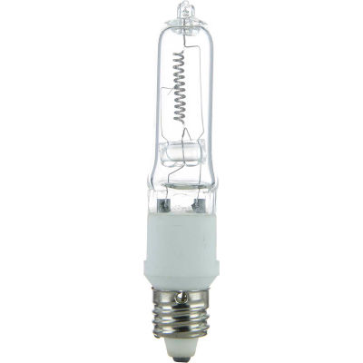 Sunlite 03435-SU Q100/CL/MC/CD1 100W Single Ended T4 Halogen Bulb, T4, Clear - Pkg Qty 12