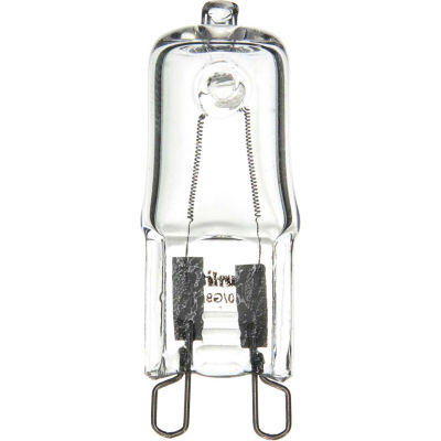 Sunlite 66035-SU Q60/CL/G9/120V 60W Single Ended T3.5 Halogen Bulb, Bi-Pin Base, Clear - Pkg Qty 12