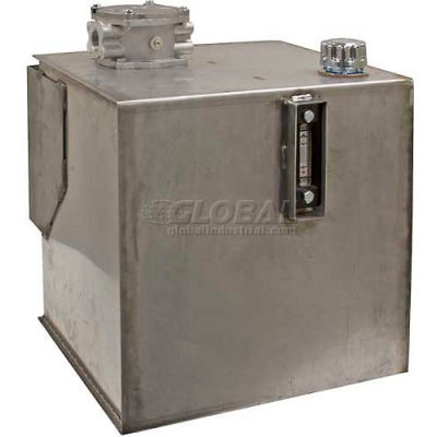 Buyers Hydraulic Reservoir W/Intergral Brackets, SMR30SS25, 30 Gal., S/S, W/25 Micron Filter