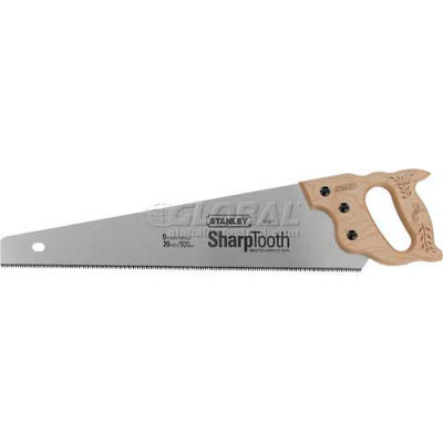 Stanley 15-087 SharpTooth™ Heavy-Duty Saw with Wood Handle 20"