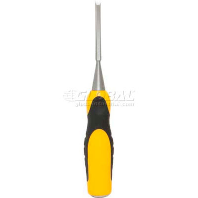 Stanley 16-304 Bi-Material Short Blade Wood Chisel, 1/4"