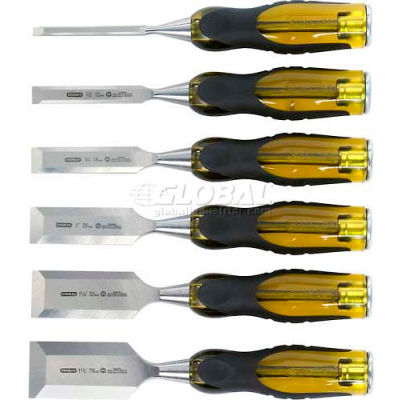Stanley 16-971 FatMax® 6 Piece Short Blade Chisel Set