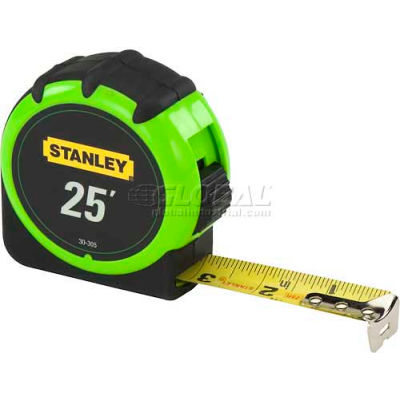 Stanley 30-305 1" x 25'  High-Visibility Tape Rule 
