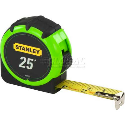 Stanley 30-305 1" x 25' High-Visibility Tape Rule