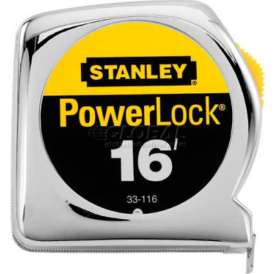 Stanley 33-116 PowerLock® Tape Rule 3/4" x 16'