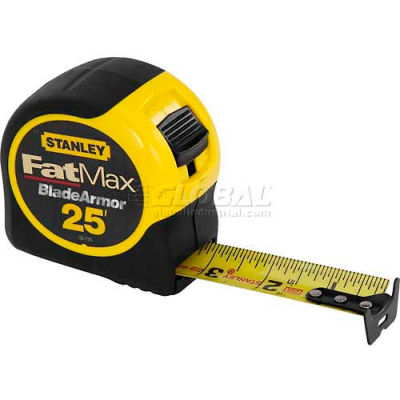 Stanley 33-725 FatMax® Tape Rule W/BladeArmor™ Coating, 25'L