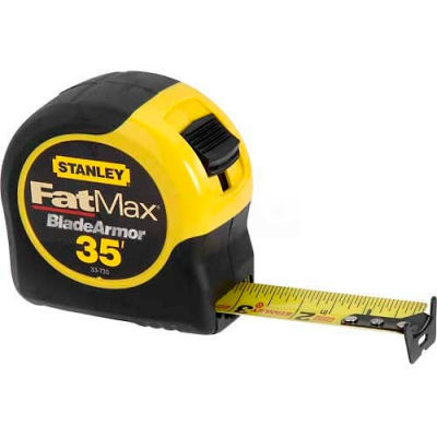 Stanley 33-735 FatMax® Tape Rule W/BladeArmor™ Coating, 35'L