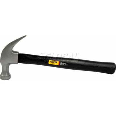 Stanley 51-713 Hickory Handle Nailing Hammer Curve Claw, 13 oz.
