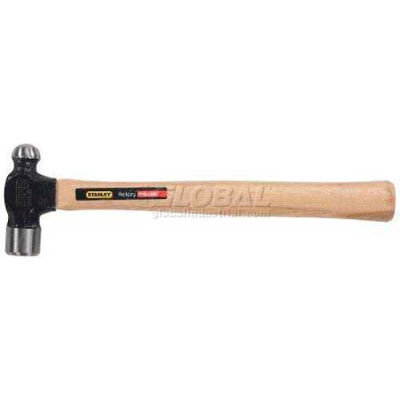 Stanley 54-012 Hickory Handle Ball Pein Hammer, 12 oz.