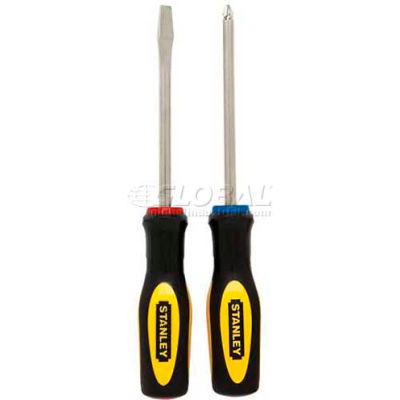 Stanley 60-020 2 PC. Standard Fluted Slotted & Phillips Screwdriver Set