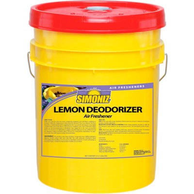 Simoniz® Lemon Deodorizer 5 Gallon, Pkg Qty 1 - L2106005