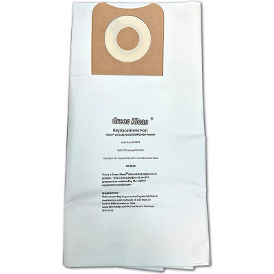 Ridgid High Efficiency Paper- Dry Pick-Up Wd1450/1850/1950 Replacement Vacuum Bag