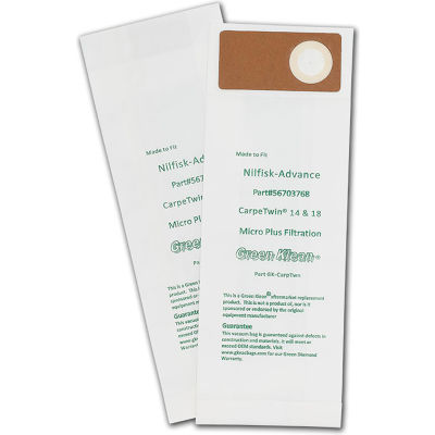 Nilfisk Advance Carpetwin Upright 14/18, Advac Models Vacuum Bags