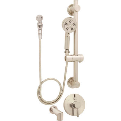 Speakman SM-1490-ADA-PBN Neo™ ADA HandHeld Shower/Tub Combinations W/Grab/Slide Bar