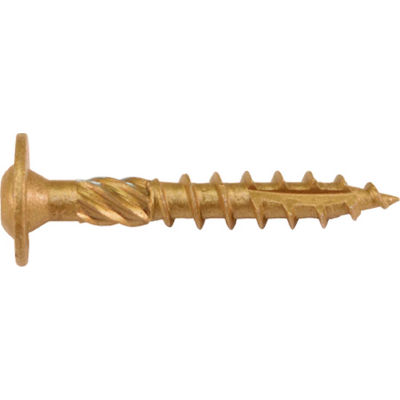 5/16" Bronze Star CCTX-516250100 Construction Lag Screws 2-1/2"L, 100 Count - Made In USA