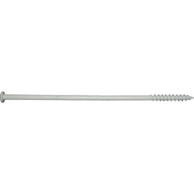 #14 Gutter Screw GTR147W50 Ceramic Coated Star Drive, 7"L, White, 50 Count - Made In USA