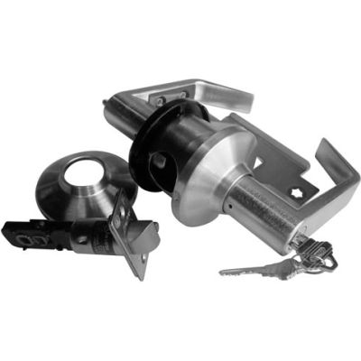 Tubular "L" Levers - Storeroom Ul Latch Sc-1 Keyway - Pkg Qty 2