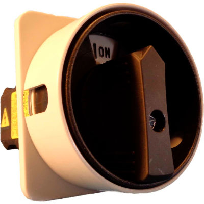 Springer Controls/MERZ A104/016-AB3,16A,3-Pole, Disconnect Switch, Black/Grey, Front-Mount, Lockable