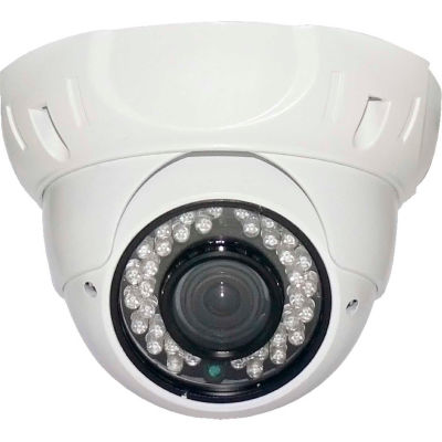 COP Security 3 AXIS IR Dome Camera, INS-D3671, 3 Axis, 3.6mm Lens
