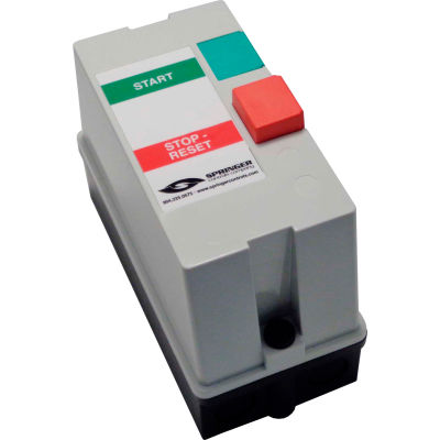 Springer Controls, JC0906P1G-UH, Enclosed AC Motor Starter, 3-Phase, 3/4 HP, 460V