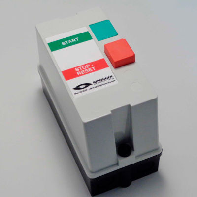 Springer Controls, JC0916P1G-JN, Enclosed AC Motor Starter, Single Phase, 1/2 HP, 115V