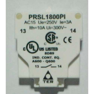 T.E.R., PRSL1800PI 1 N.O. Single Switch, Use w/ MIKE & VICTOR Pendants