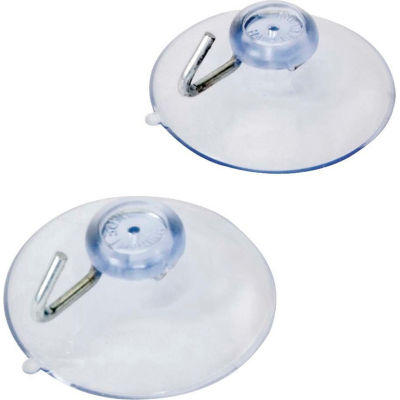 Acco® Suction Cup with Hook, 1-3/4" Hook, 2/Pack