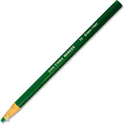 Dixon Phano Non-Toxic China Marker, Green Lead