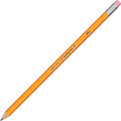 Dixon Oriole Pencil, #2 Pencil Grade, Black Lead, Yellow Barrel, 144/Box