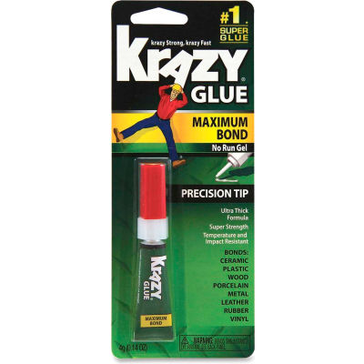 Elmer's Advanced Krazy Glue Gel, Maximum Bond, 4g Tube