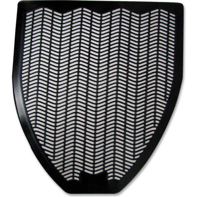 Genuine Joe Deodorizing Z-Mat, Urinal Mat, Black, GJO58330