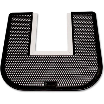 Genuine Joe Deodorizing Z-Mat, Commode Mat - Black, GJO58331