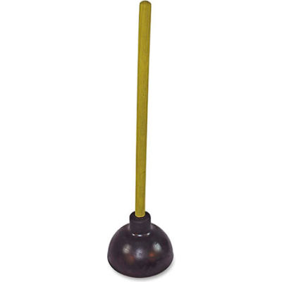 Genuine Joe 23" Value Plus Plunger, Yellow Handle - GJO85130