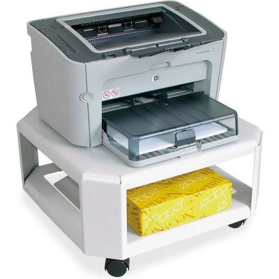 Martin Yale™ 1-Shelf Mobile Printer Stand, 17"W x 17"D x 9"H, Gray