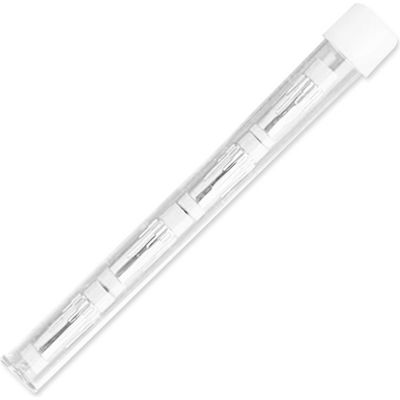 Pentel Mechanical Pencil Eraser Refill, Lead Pencil Eraser, Non-abrasive, 4/Tube, White