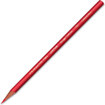 Prismacolor Verithin Colored Pencil, Crimson Red Lead, Crimson Red Barrel